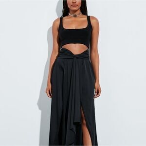 Free People Be Cool Brami Black XS NWT